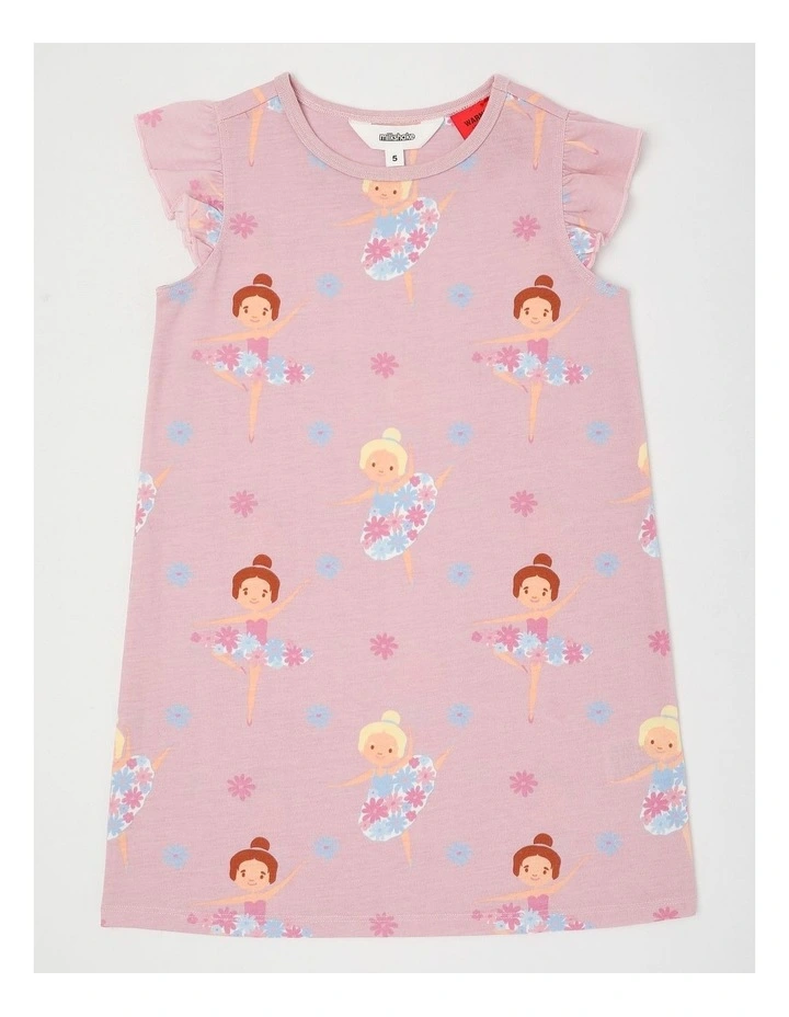 Ballerina Nightie Nightie in Baby Pink image 1