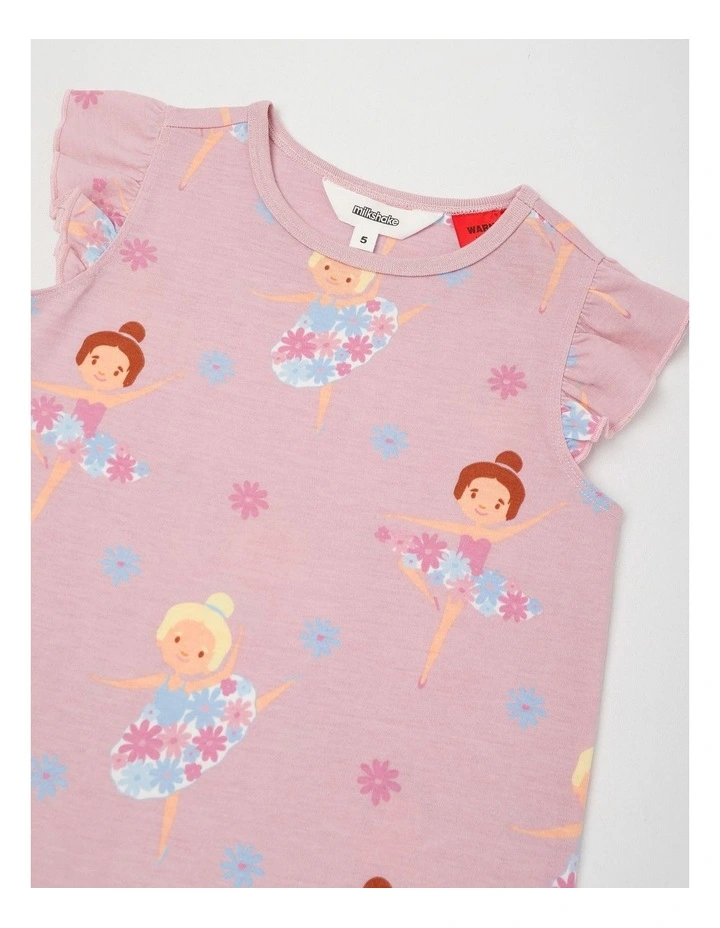 Ballerina Nightie Nightie in Baby Pink image 2