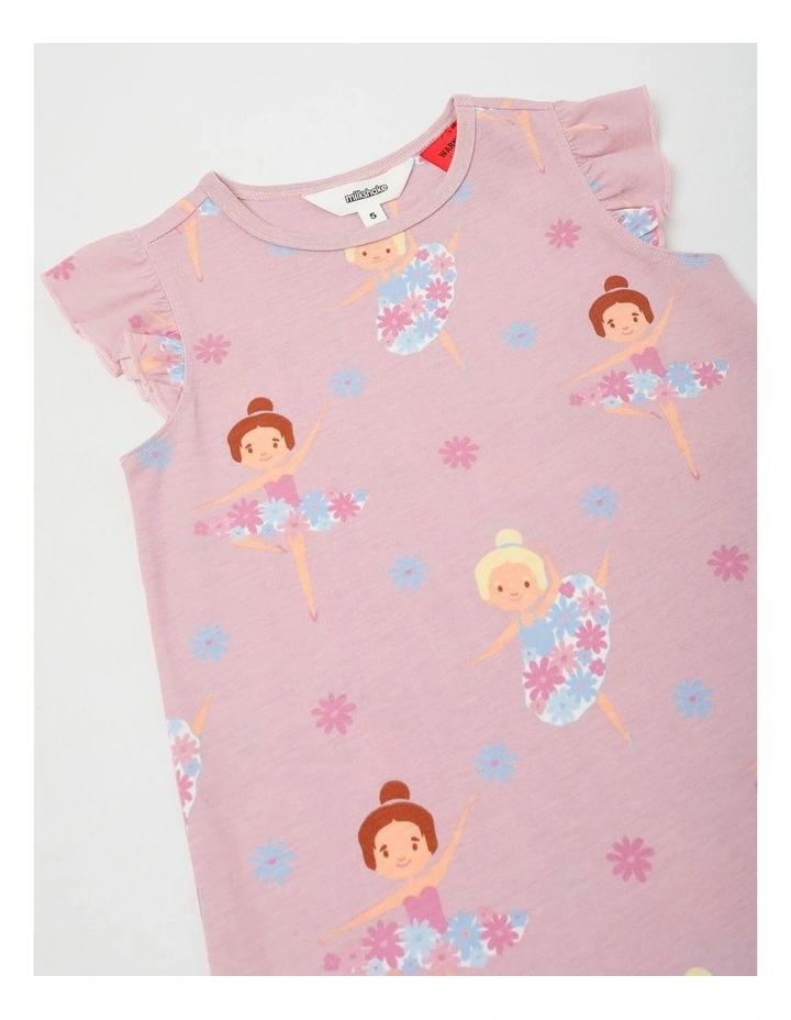 Ballerina Nightie Nightie in Baby Pink image 4