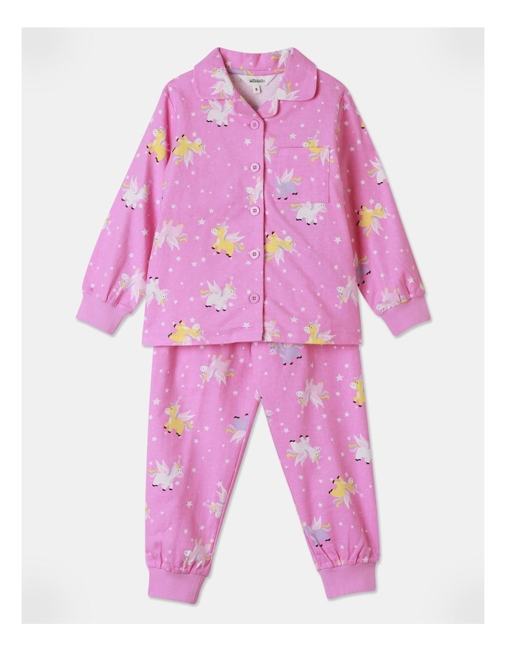 Unicorn Pyjamas Set (3-8 Years) in Light Purple Lt Purple