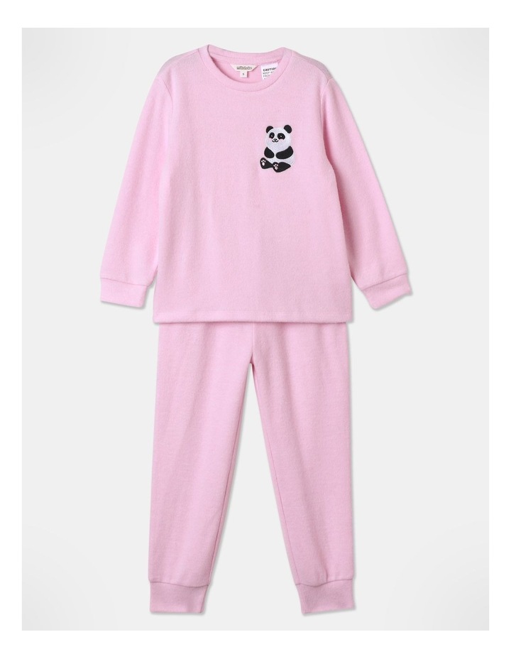 Panda Pyjama Set in Light Pink Lt Pink