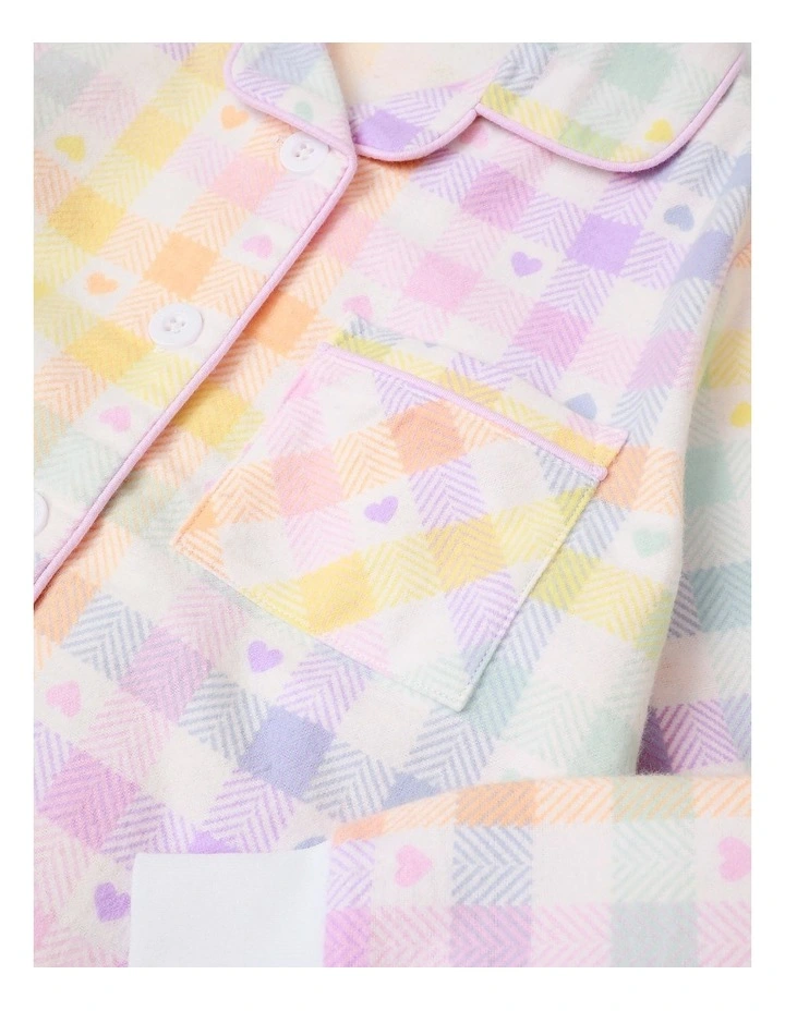 Gingham Woven Pyjamas in Multi image 5