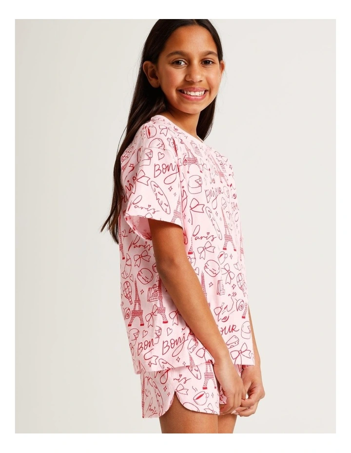 Pretty Paris Pyjama Set Light In Pink image 4