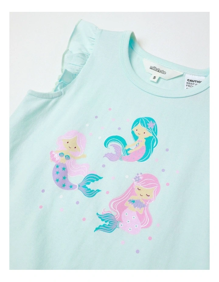 Mermaid Pyjama Set in Aquamarine image 2