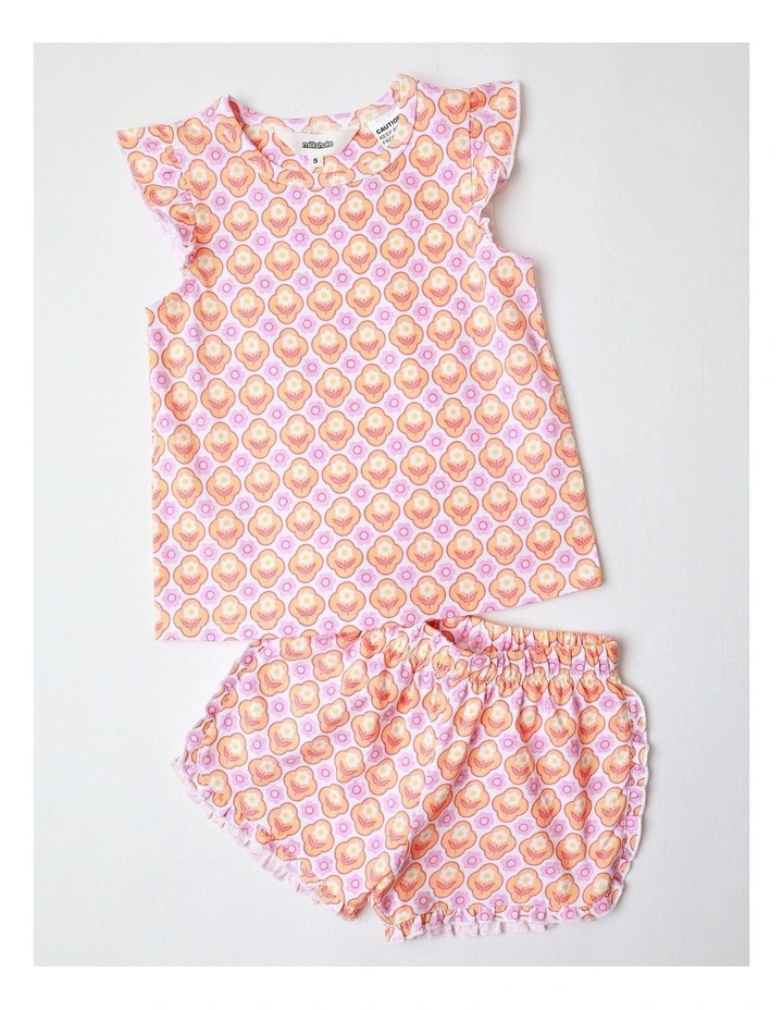 Garden Bloom Family Print Pyjama Set in Multi image 1
