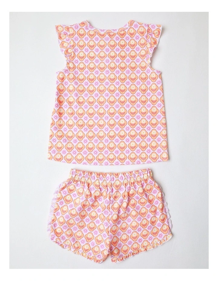 Garden Bloom Family Print Pyjama Set in Multi image 3