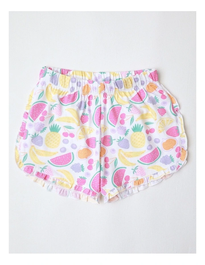 Fruit Salad Family Matching Print Knit Pyjamas Baby Pink image 3