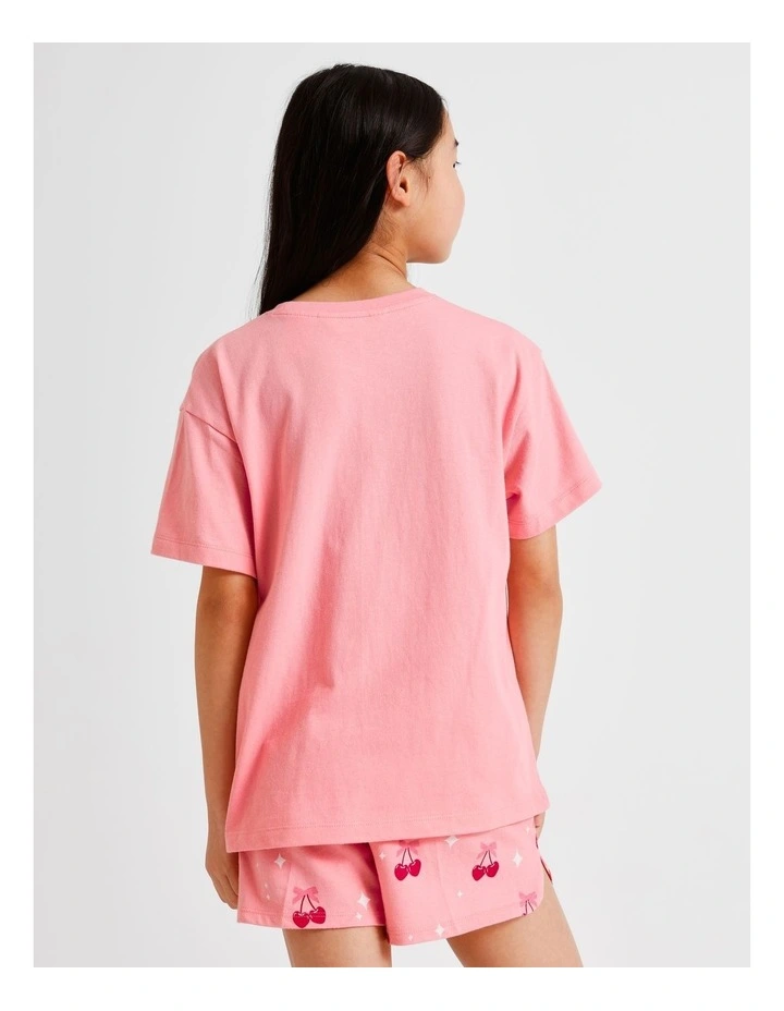 Cherry Knit Pyjamas in Tulip image 6