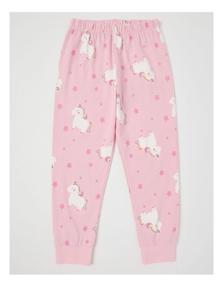 Knit Unicorn Pyjamas in Light Blue image 4