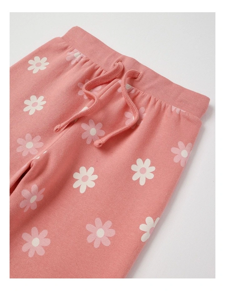 Knit Fleece Bunny Pyjamas in Dusty Pink image 6