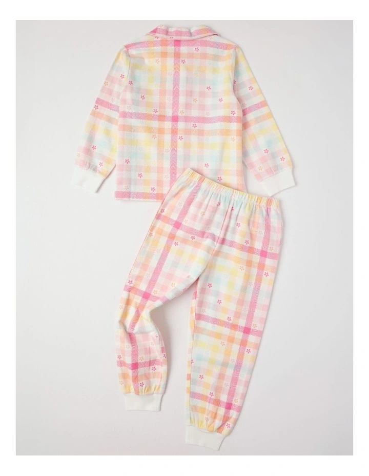 Woven Gingham Pyjamas in Assorted image 3
