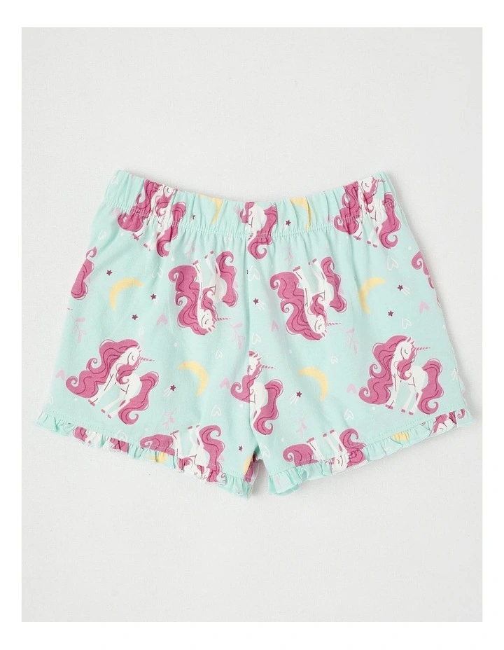 Unicorn Flutter Sleeve Pyjamas in Aquamarine image 5