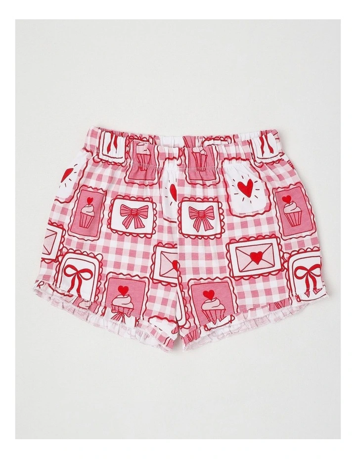 Wallpaper Flutter Sleeve Pyjamas in White image 5