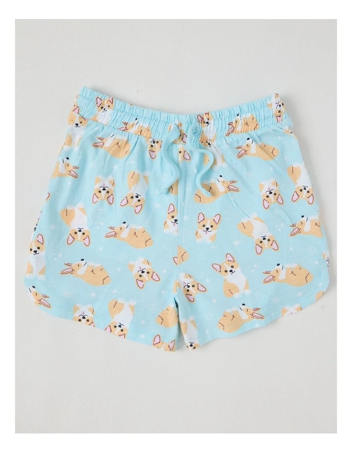 Corgi Jersey Pyjamas in Blues image 4