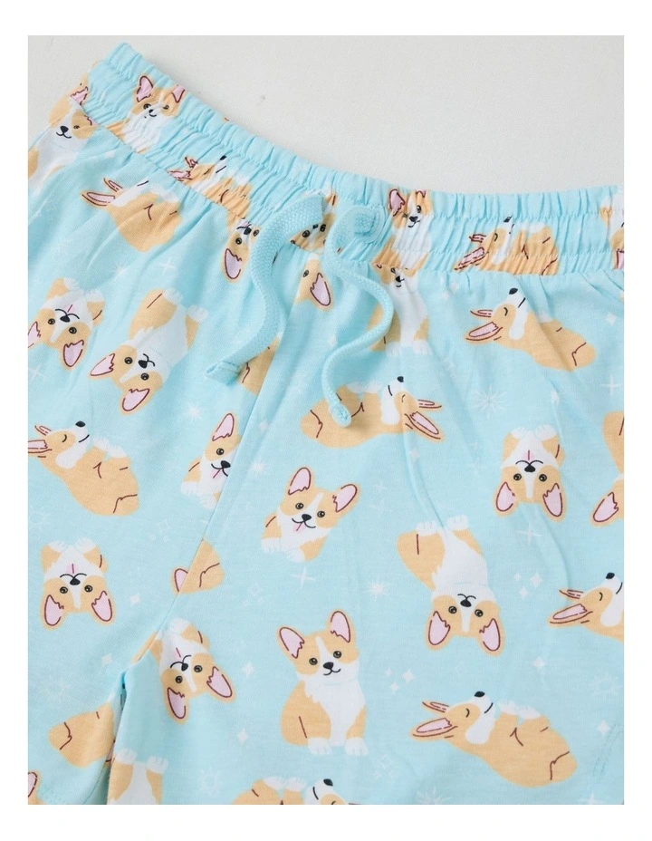 Corgi Jersey Pyjamas in Blues image 5