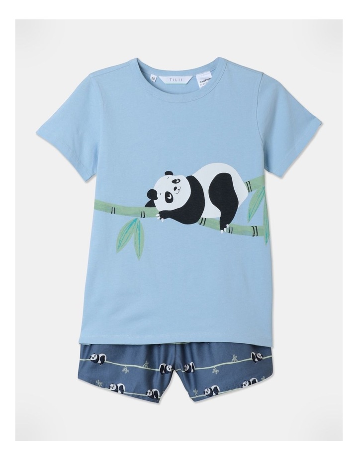 Tilii Panda Pyjama Set in Sky