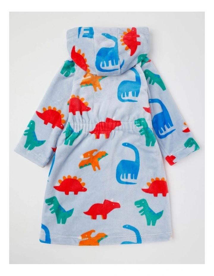 Dino Gown in Blue image 3