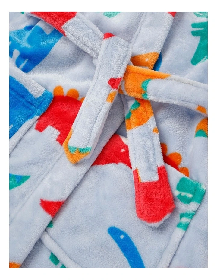 Dino Gown in Blue image 4