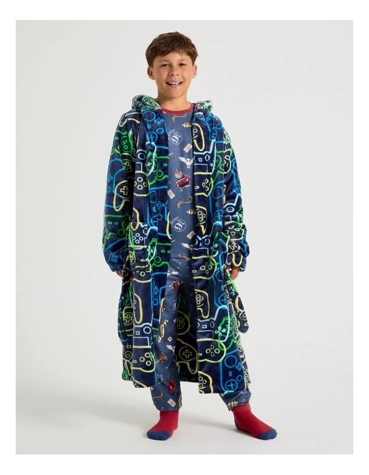 Controller Gown in Navy image 3