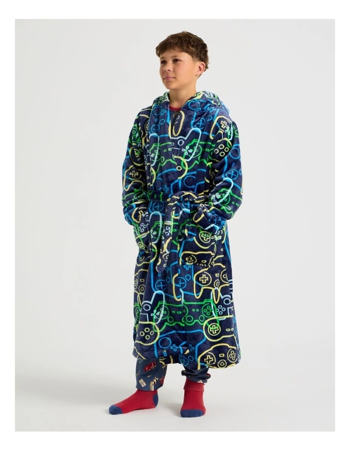 Controller Gown in Navy image 4