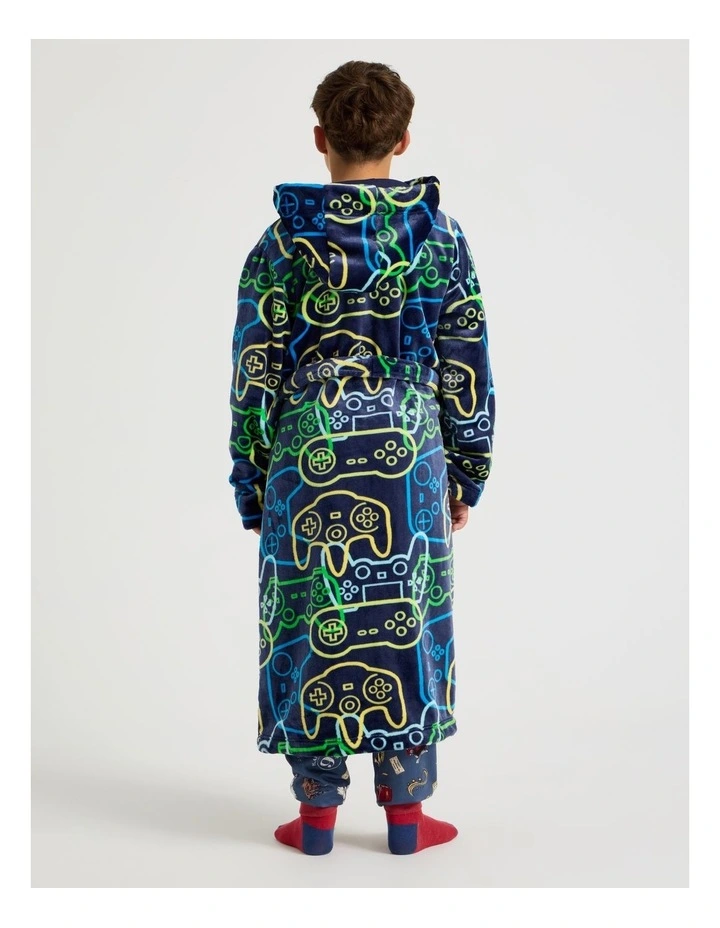 Controller Gown in Navy image 5