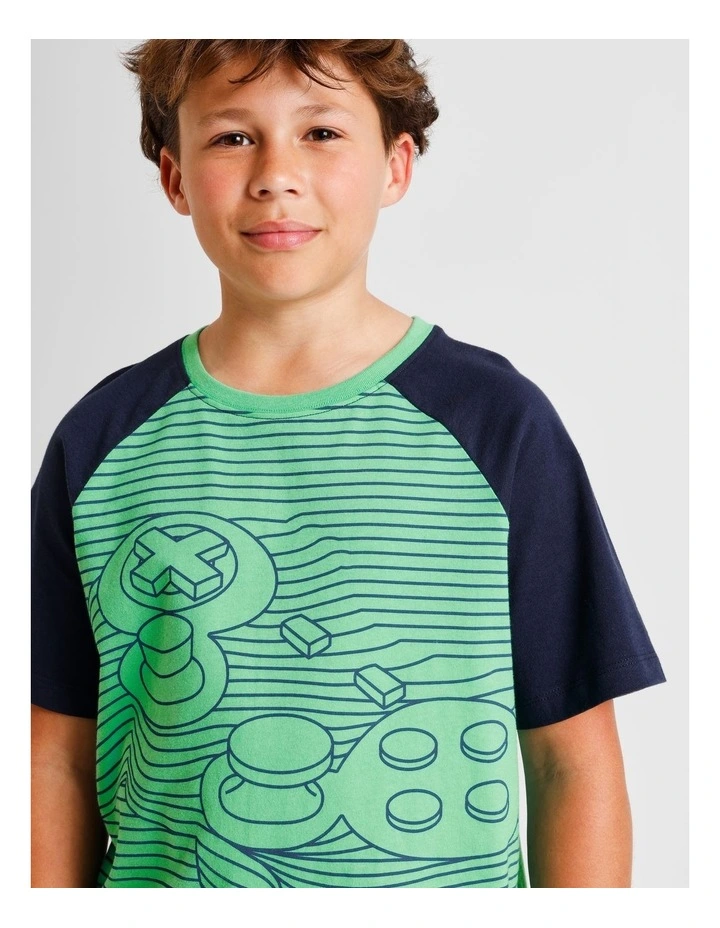Game Controller Pyjama Set in Green image 2