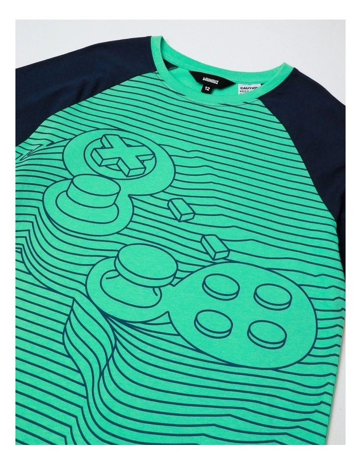Game Controller Pyjama Set in Green image 2