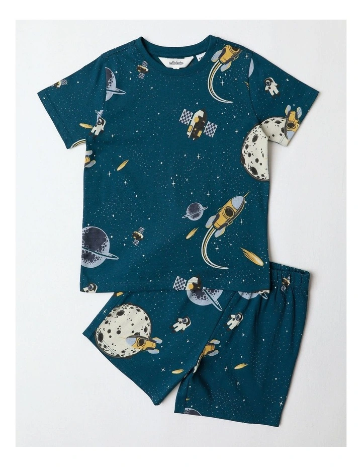Space Explorer Pyjama Set in Midnight image 1