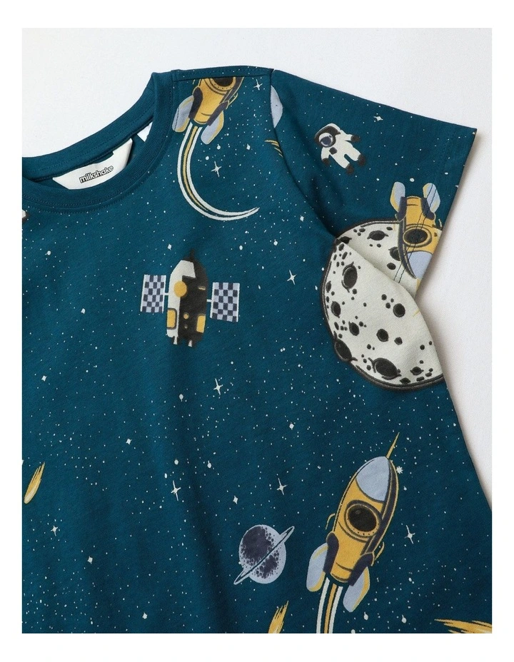 Space Explorer Pyjama Set in Midnight image 2