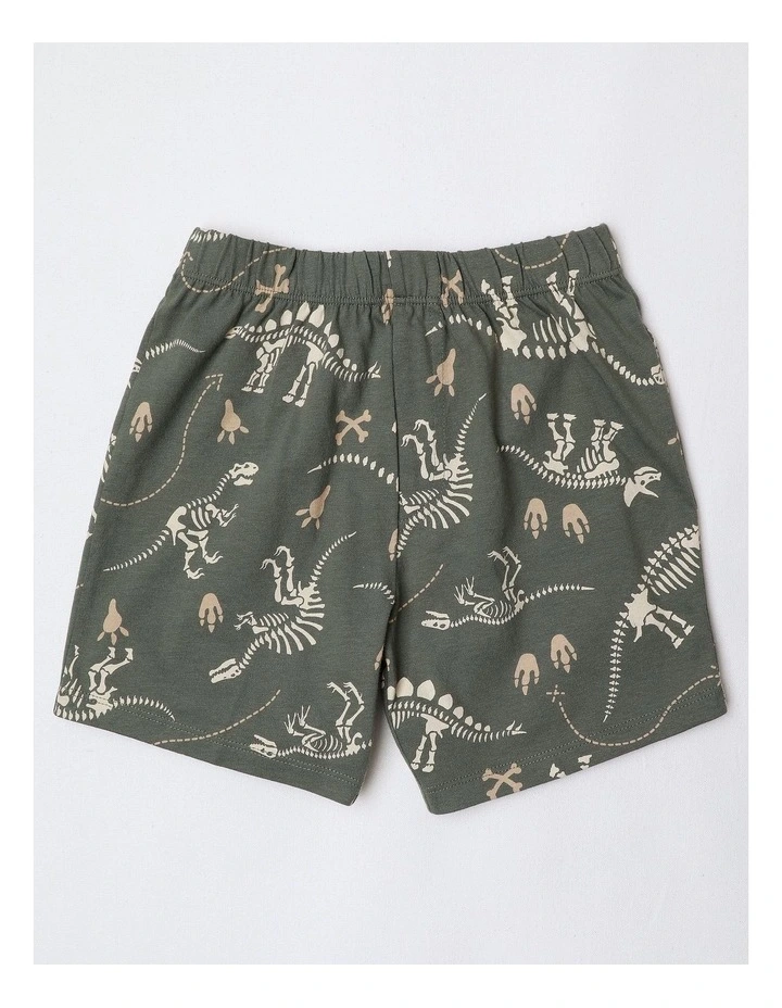 Dino Discovery Pyjama Set in Khaki image 4