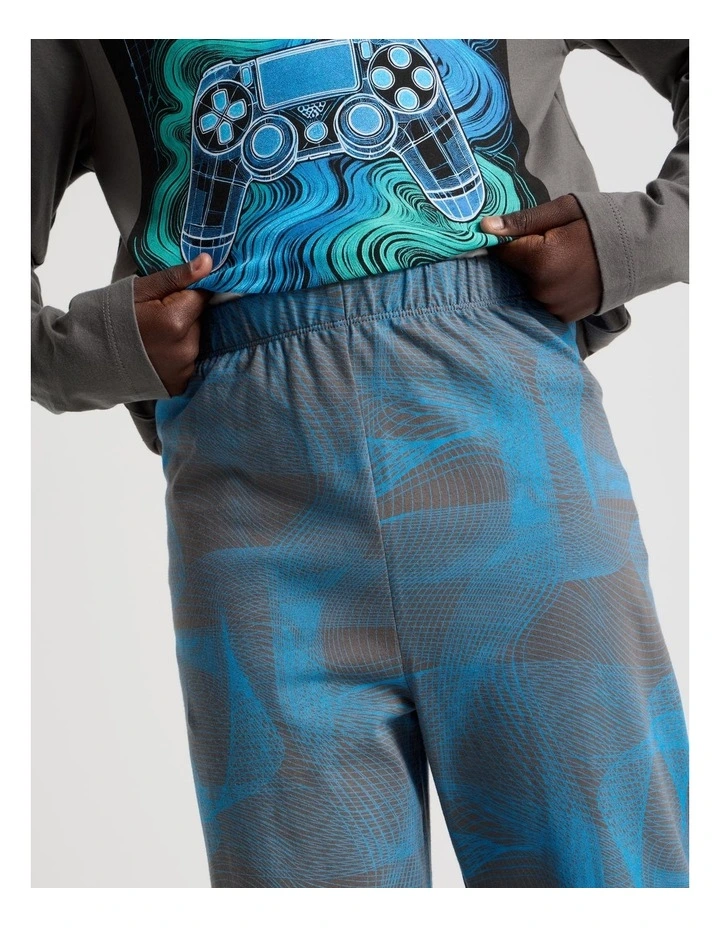 Knit Gaming Pyjamas in Grey image 5