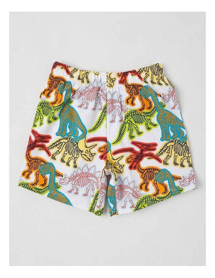 Dino Jersey Pyjamas in Assorted image 5
