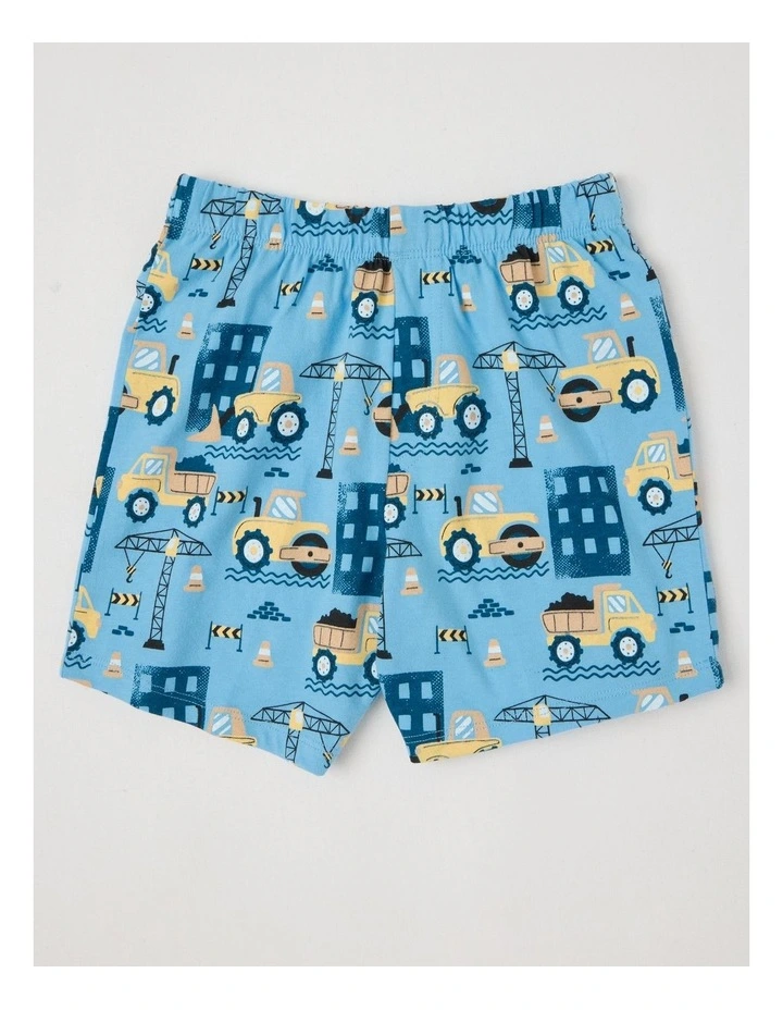 Transport Jersey Pyjamas in Pale Blue image 5