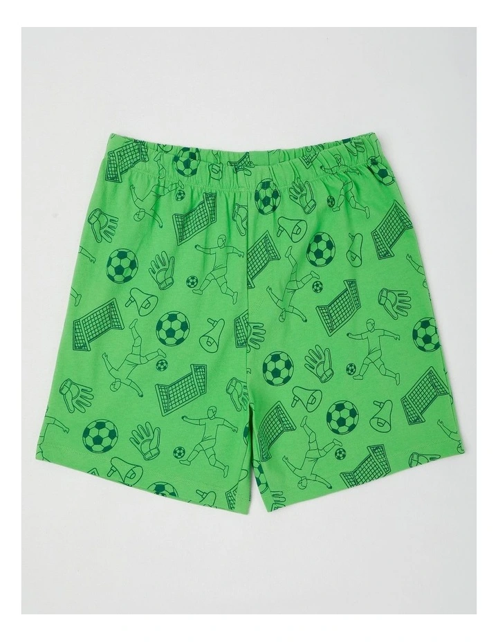 Soccer Jersey Pyjamas in Grey Marle image 5