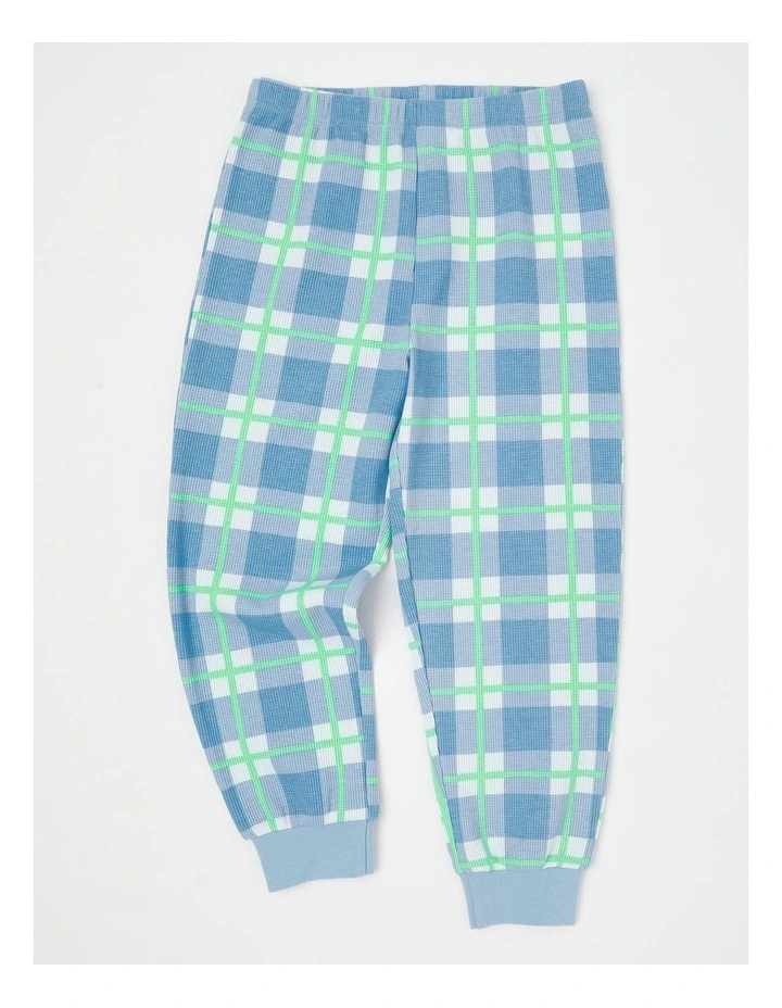 Space Short Sleeve T-Shirt & Pants Pyjamas in Arctic Blue image 5