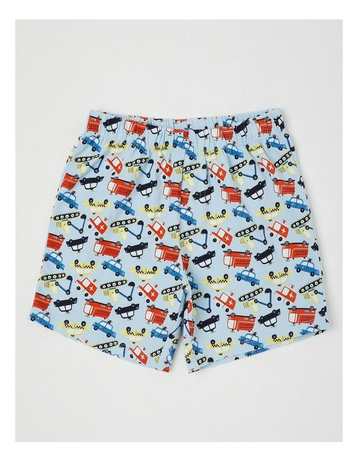 Digger Jersey Pyjamas in Pale Blue image 5