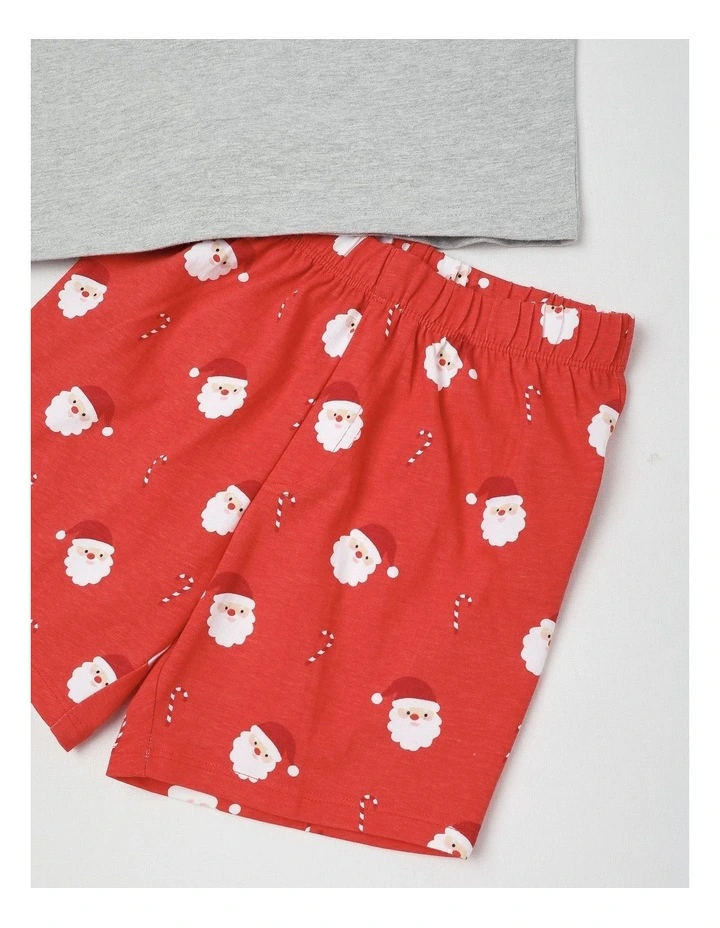 Xmas Jersey Pyjamas in Red image 4