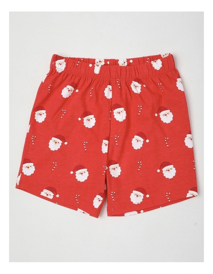 Xmas Jersey Pyjamas in Red image 5