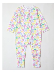 Fruit Salad Family Matching Print Coverall in Multi