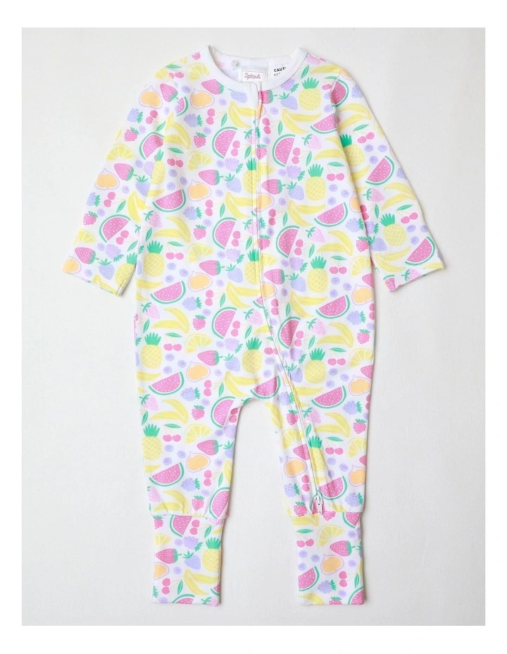 Fruit Salad Family Matching Print Coverall in Multi image 1