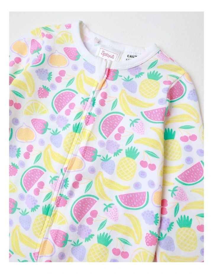 Fruit Salad Family Matching Print Coverall in Multi image 2