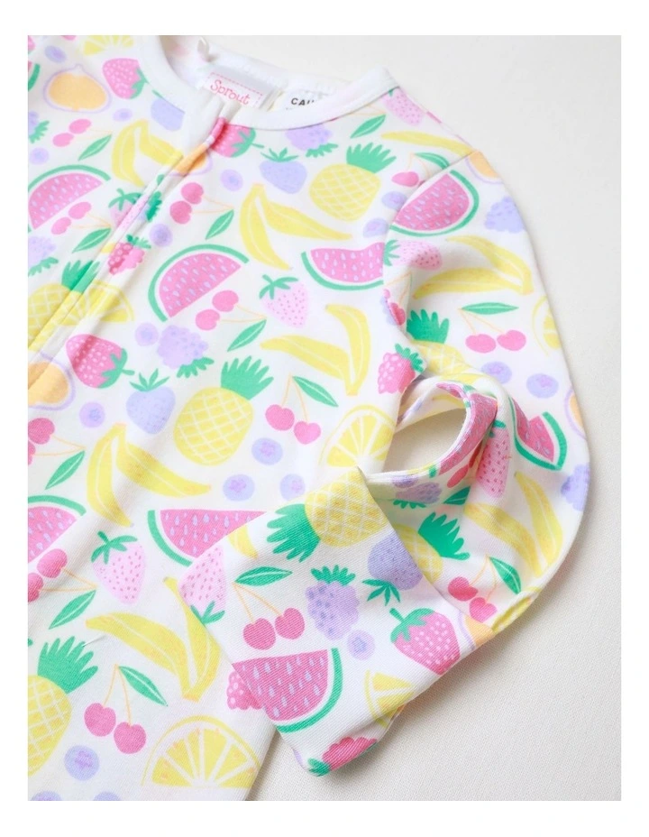 Fruit Salad Family Matching Print Coverall in Multi image 5