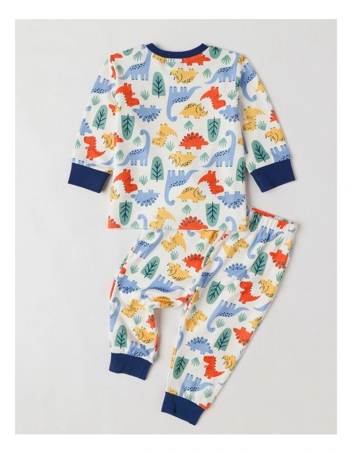 Cosy Knit Dino Pyjamas in Assorted image 3