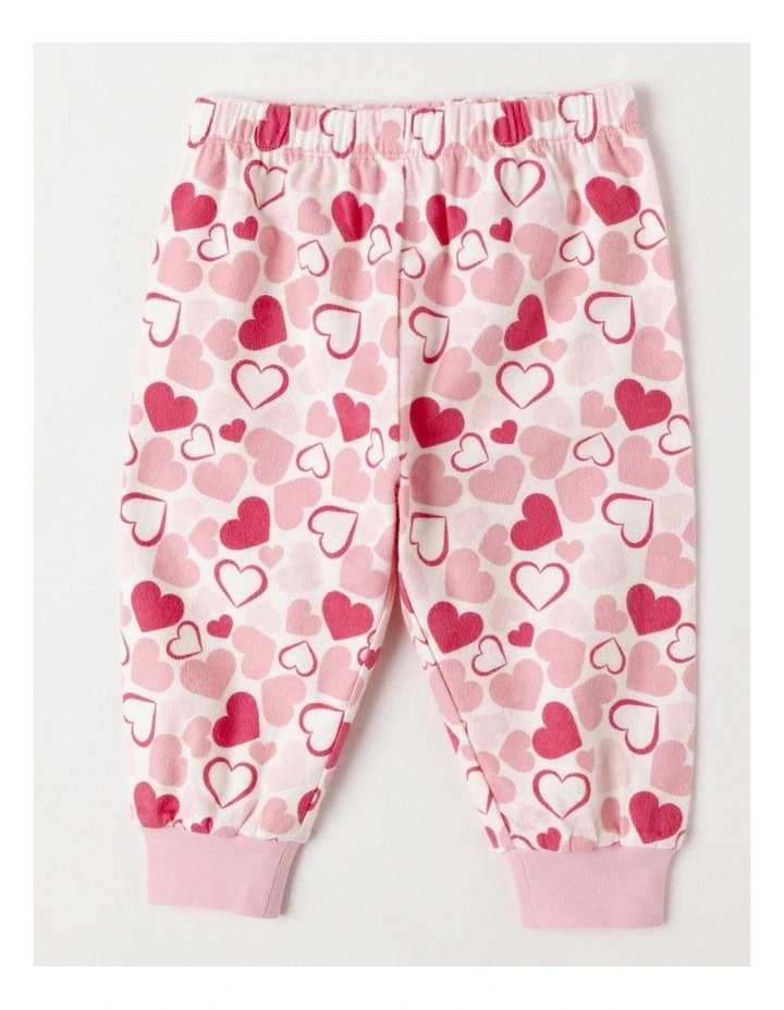 Woven Floral Pyjamas in Bright Pink image 4