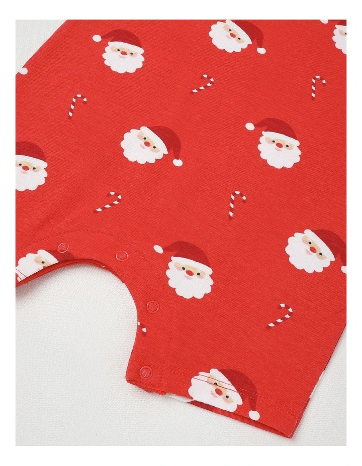 Christmas Romper in Red image 4