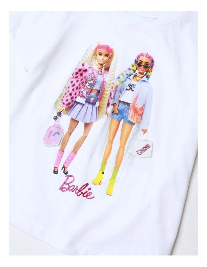 Barbie Interactive T/Shirt in White image 3