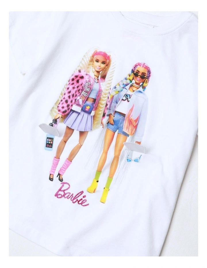 Barbie Interactive T/Shirt in White image 4