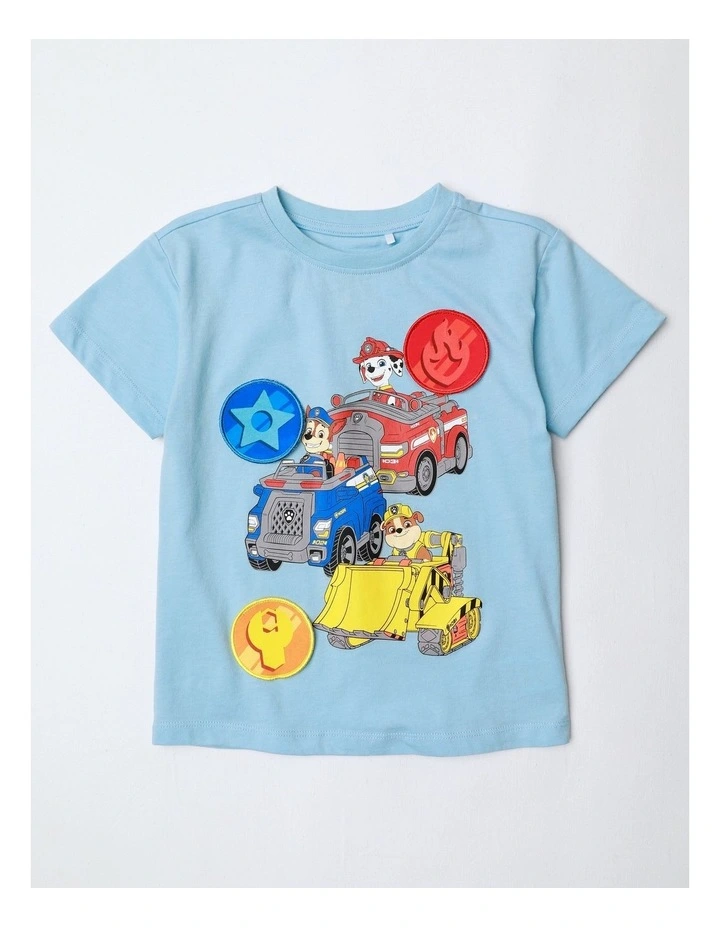 Paw Patrol Interactive T/Shirt in Blue image 1