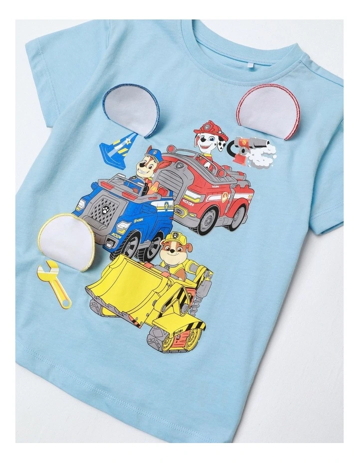 Paw Patrol Interactive T/Shirt in Blue image 3