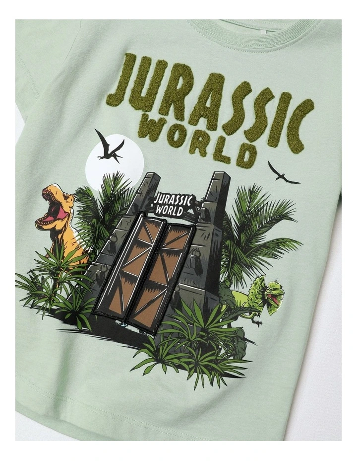 Jurassic World Interactive T/Shirt in Seafoam image 2